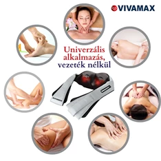 Vivamax GYVM43 "DeLuxe" akkumulátorral univerzális masszírozó