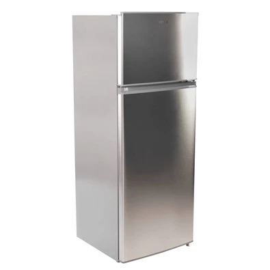 Vivax DD-207E X inox, felülfagyasztós, Hűtő:163L, Fagyasztó:41L, hűtőszekrény