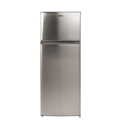Vivax DD-207E X inox, felülfagyasztós, Hűtő:163L, Fagyasztó:41L, hűtőszekrény
