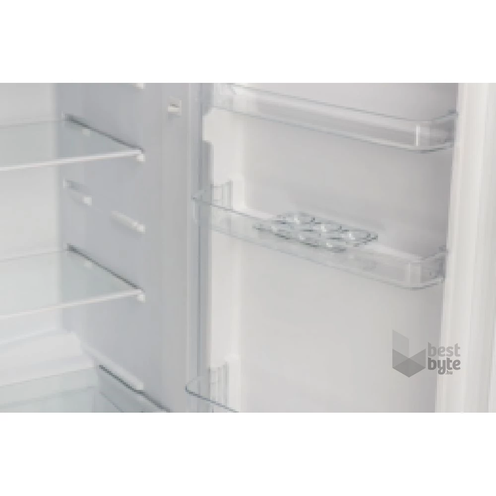 Vivax DD-207E X inox, felülfagyasztós, Hűtő:163L, Fagyasztó:41L, hűtőszekrény