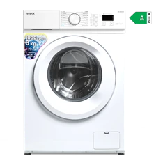Vivax WFL-100616CDSI fehér, elöltöltős, max.1000ford., 6kg, keskeny mosógép