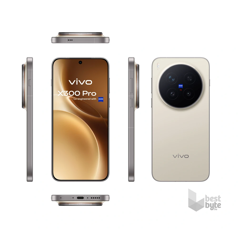 Vivo X300 Pro 16/512GB DualSIM barna okostelefon