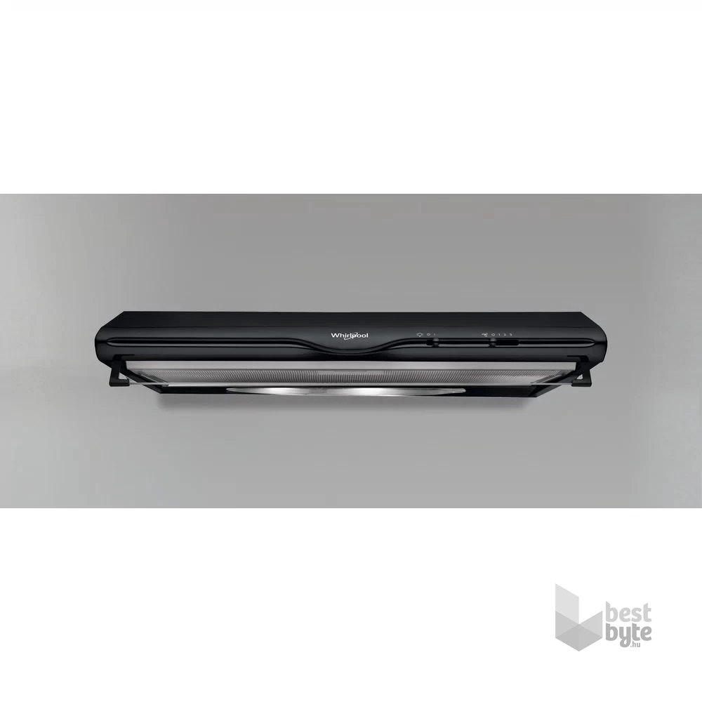 Whirlpool WCN 65 FLK fekete, beépíthető, döntött, méret:60 cm, zajszint:71 dB, páraelszívó