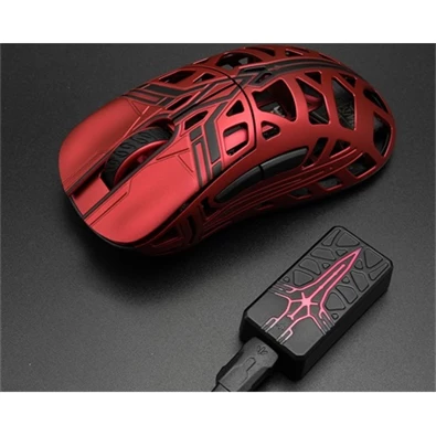 WLMouse SWORD X optikai vezeték nélküli gamer piros egér