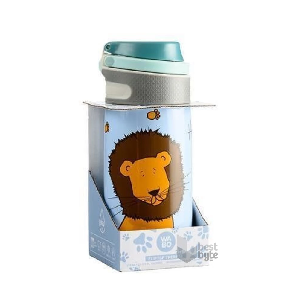 Wabo acél fedeles 350ml oroszlános termosz