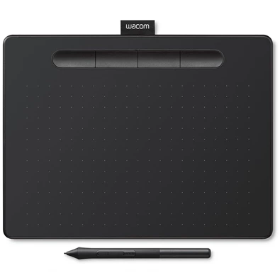 Wacom Intuos M fekete digitális rajztábla