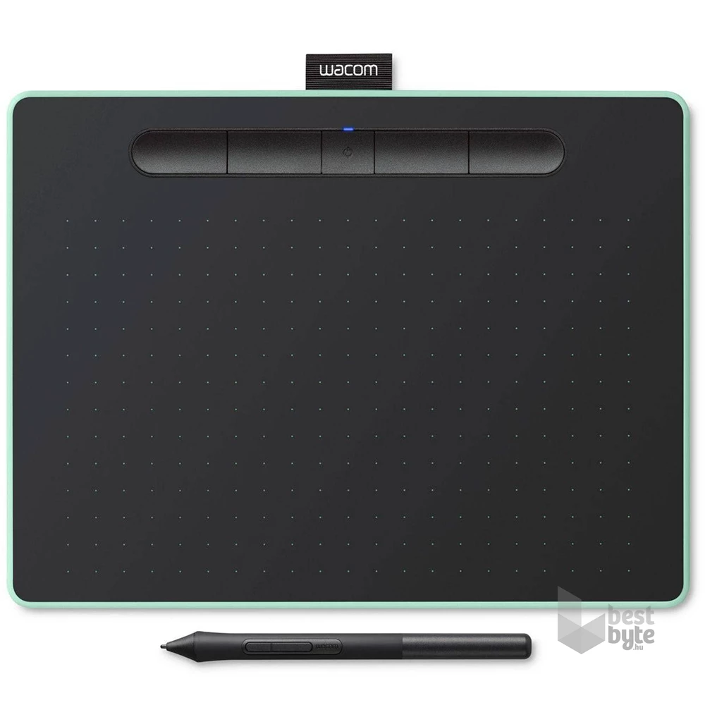Wacom CTL-6100WLE-N Intuos M pisztácia Bluetooth digitális rajztábla