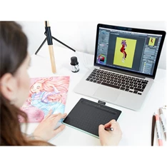 Wacom Intuos S pisztácia Bluetooth digitális rajztábla