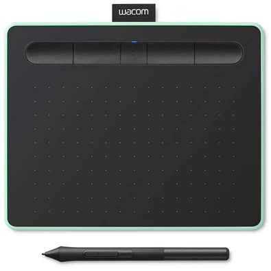 Wacom Intuos S pisztácia Bluetooth digitális rajztábla