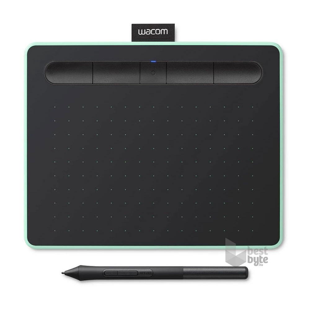 Wacom CTL-4100WLE-N Intuos S pisztácia Bluetooth digitális rajztábla