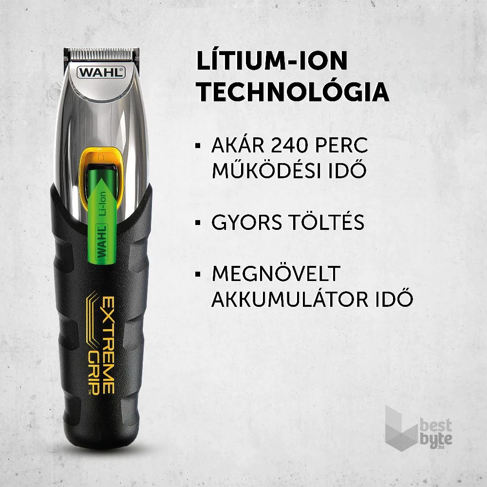 Wahl Extreme Grip vezeték nélküli szakállvágó