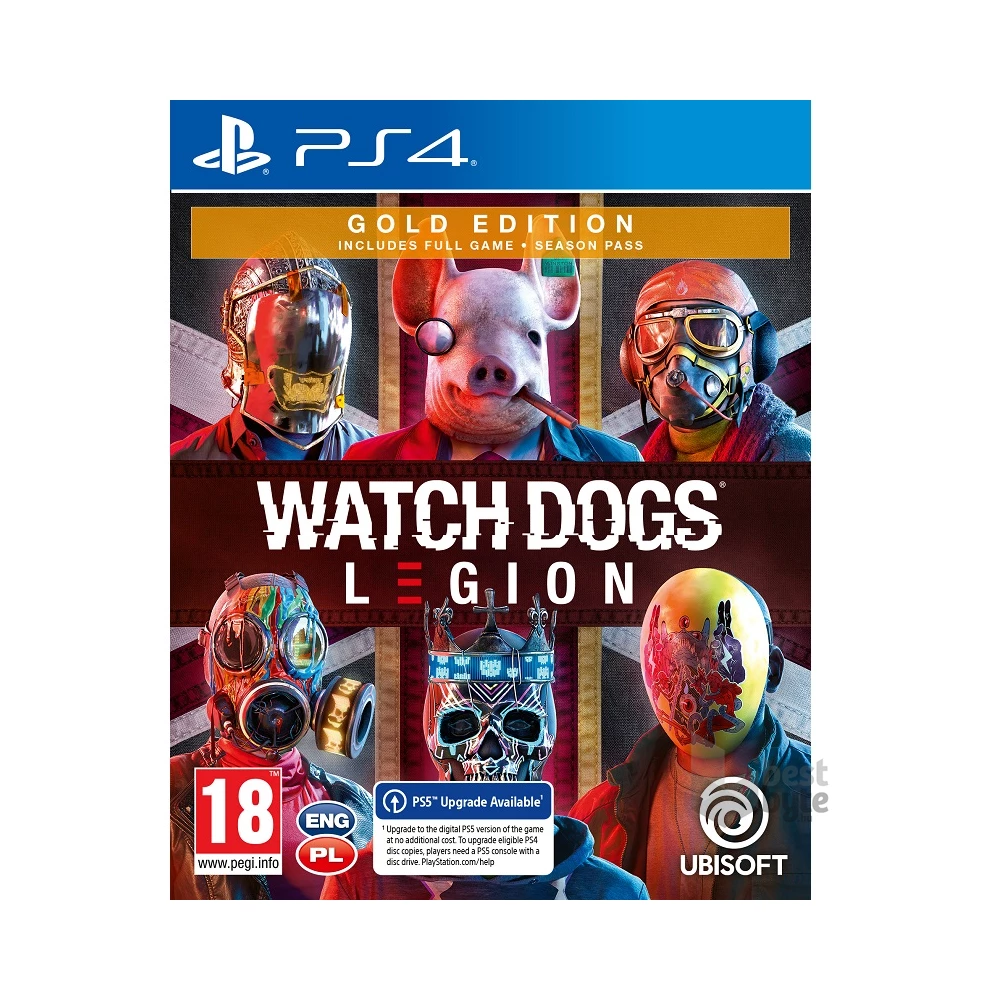 Watch Dogs Legion Gold Edition PS4/PS5 játékszoftver