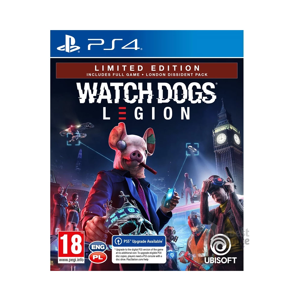 Watch Dogs Legion Limited Edition PS4/PS5 játékszoftver