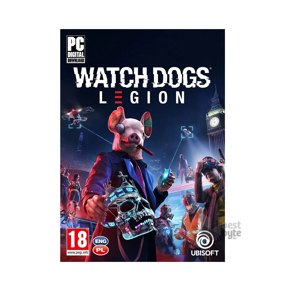 Watch Dogs Legion PC játékszoftver