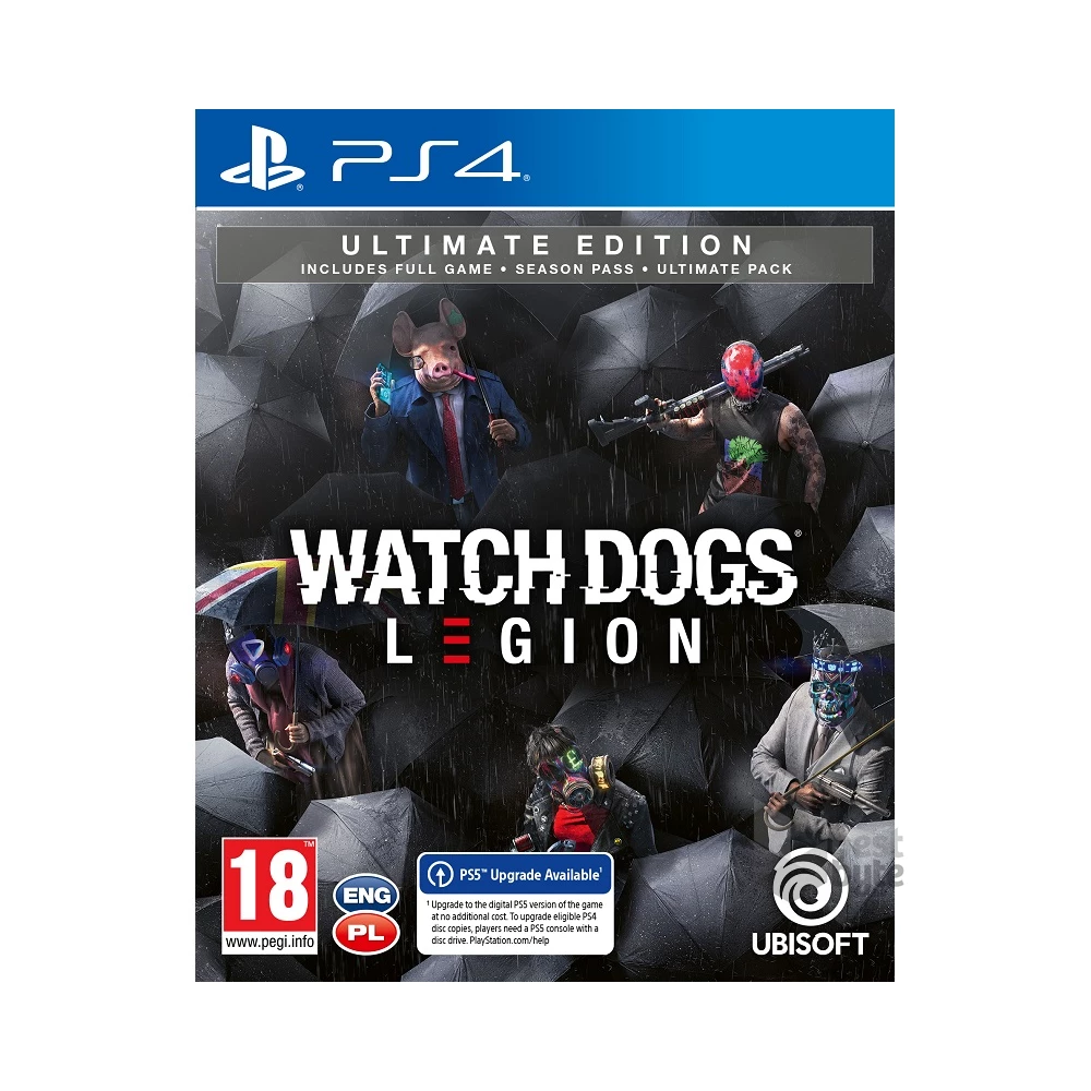 Watch Dogs Legion Ultimate Edition PS4/PS5 játékszoftver