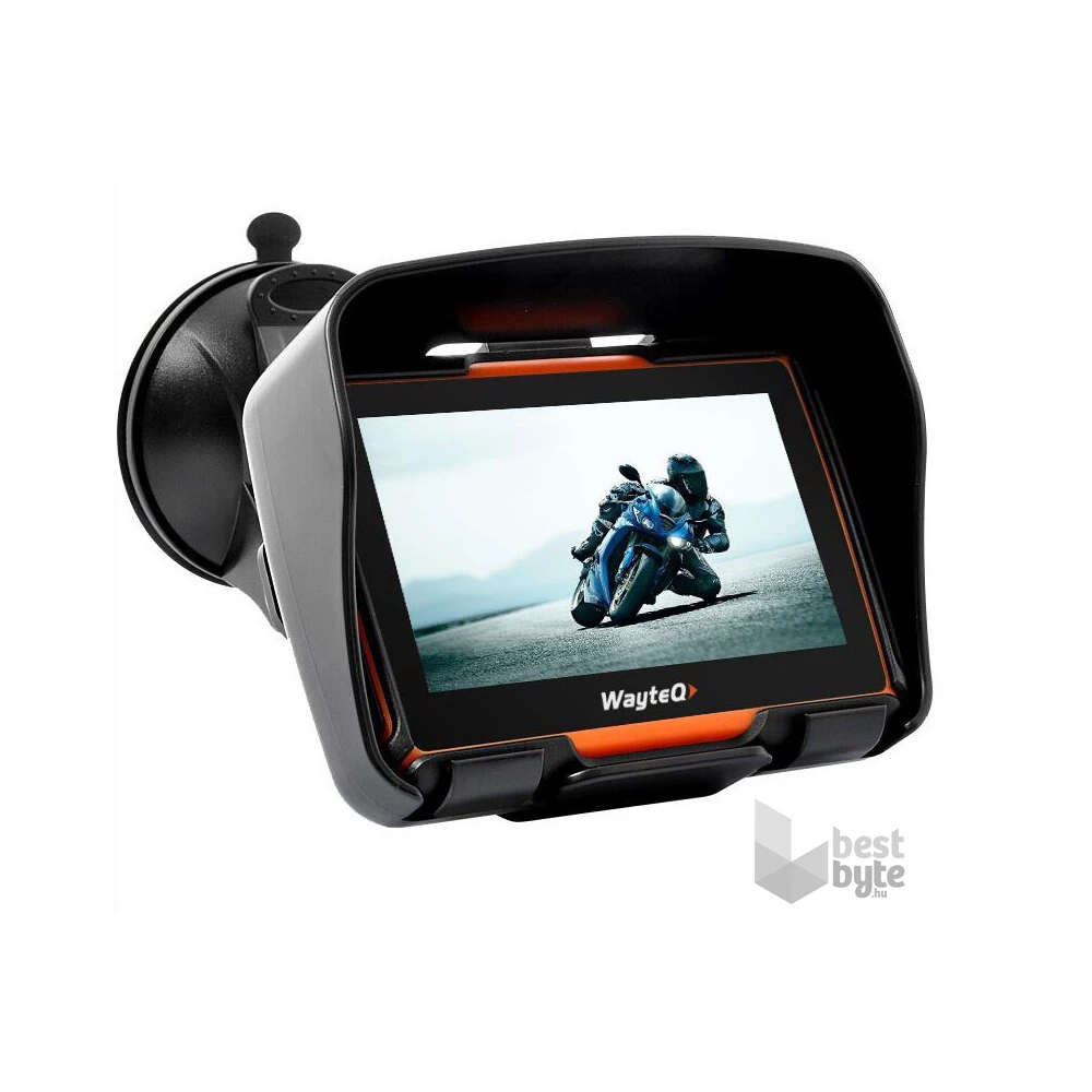 Wayteq xRIDER Smart 4,3" térkép nélküli motoros/autós navigáció
