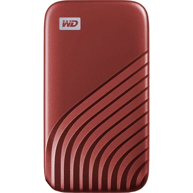 Western Digital 2TB USB 3.2 My Passport (WDBAGF0020BRD) piros külső SSD