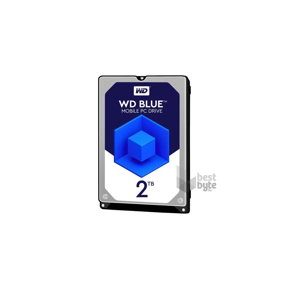 Western Digital 2,5" 2000GB belső SATAIII 5400RPM 128MB Blue WD20SPZX notebook winchester