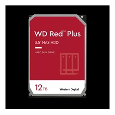 Western Digital 3,5" 12000GB belső SATAIII 7200RPM 256MB RED PLUS WD120EFBX winchester 3 év