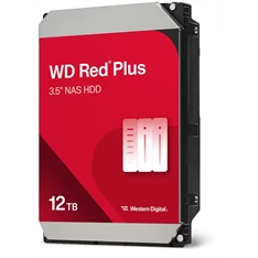 Western Digital 3,5" 12000GB belső SATAIII 7200RPM 256MB RED PLUS WD120EFBX winchester 3 év