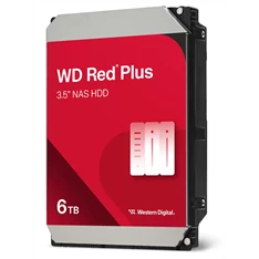 Western Digital 3,5" 6000GB belső SATAIII 5400RPM 256MB RED PLUS WD60EFPX winchester 3 év