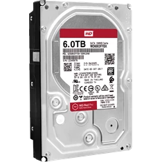 Western Digital 3,5" 6000GB belső SATAIII 7200RPM 256MB RED PRO WD6003FFBX winchester 5 év