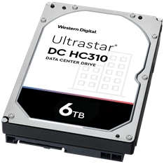 Western Digital 3,5" 6000GB belső SATAIII 7200RPM 256MB Ultrastar DC HC310 HUS726T6TALE6L4 winchester