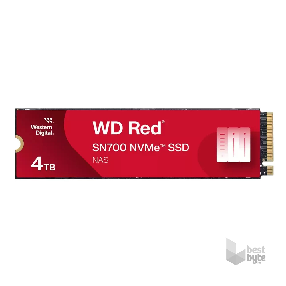 Western Digital 4TB M.2 NVMe Red SN700 NAS (WDS400T1R0C) SSD