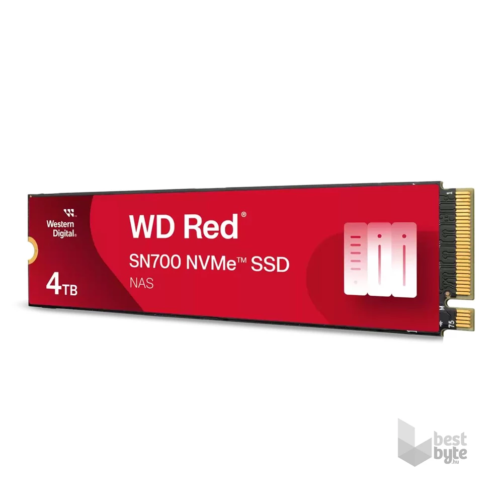 Western Digital 4TB M.2 NVMe Red SN700 NAS (WDS400T1R0C) SSD