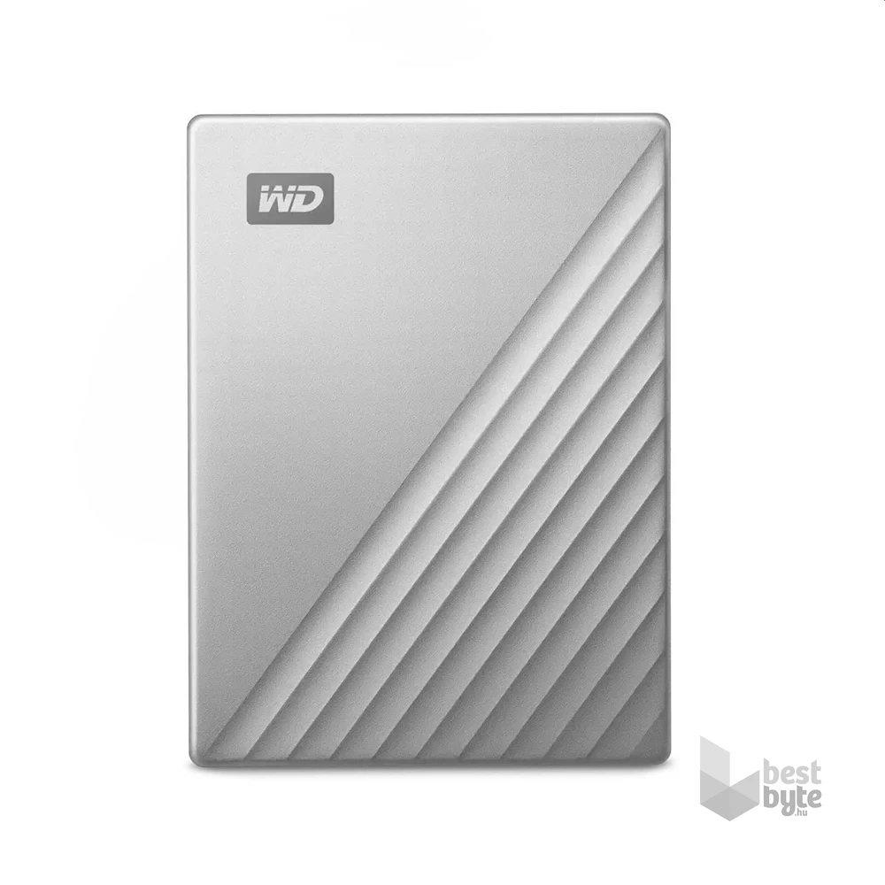 Western Digital 4TB USB 3.2 Gen1 2,5" My Passport Ultra (WDBFTM0040BSL) ezüst külső winchester