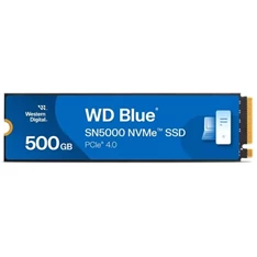 Western Digital 500GB M.2 PCIe Blue SN5000 (WDS500G4B0E) SSD