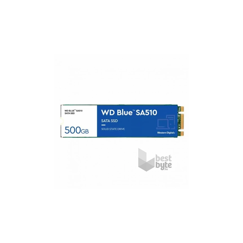 Western Digital 500GB M.2 Sata3 Blue SA510 (WDS500G3B0B) SSD