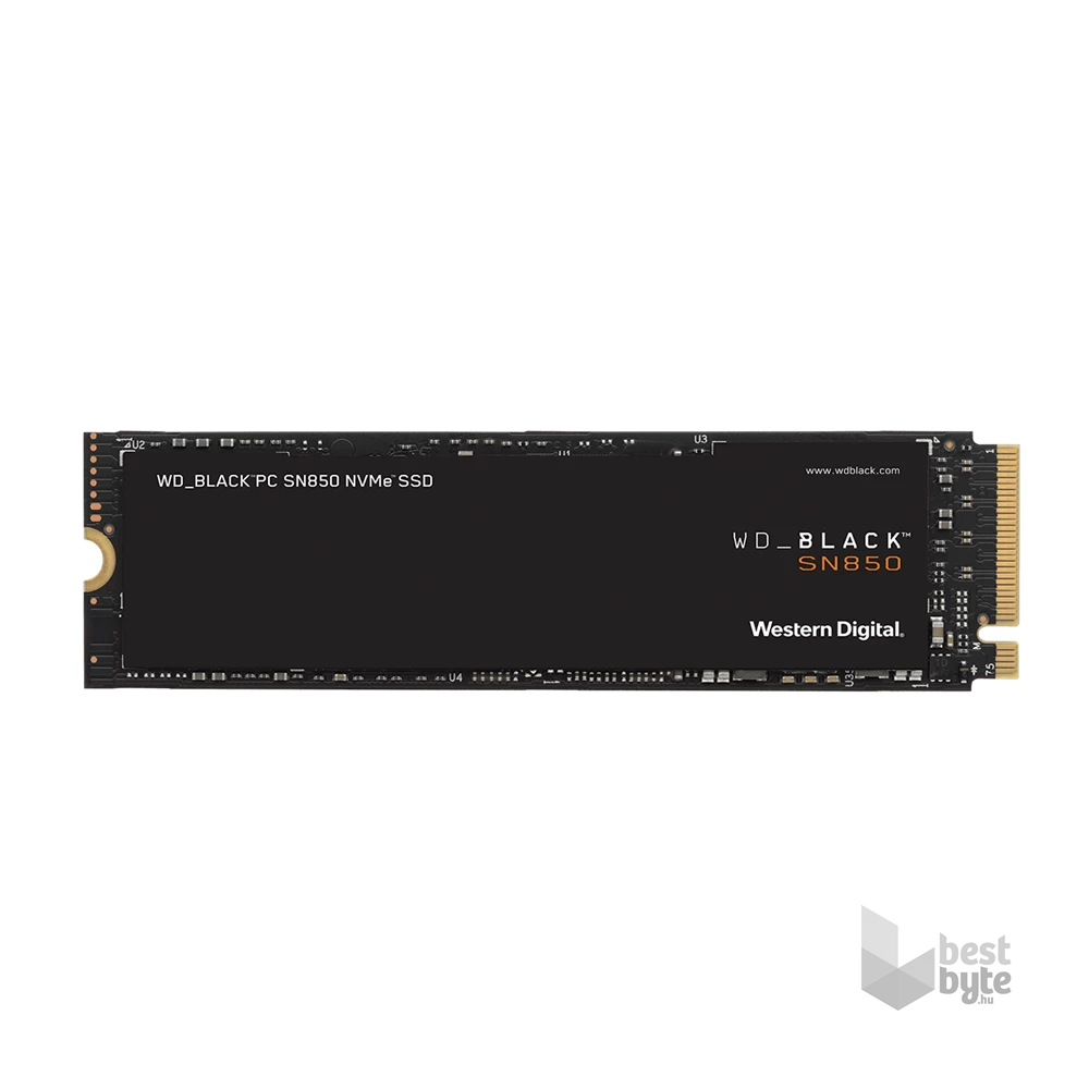 Western Digital 500GB M.2 2280 SN850 NVMe Black (WDS500G1X0E) SSD