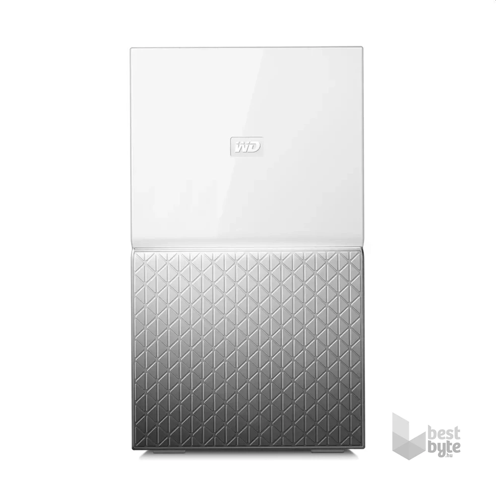 Western Digital 6TB USB 3.0 My Cloud Home Duo (WDBMUT0060JWT) fehér külső winchester (Újracsomagolt)