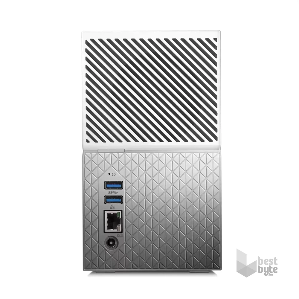 Western Digital 8TB USB 3.0 My Cloud Home Duo (WDBMUT0080JWT) fehér külső winchester