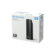 Western Digital Elements Desktop WDBWLG0060HBK 3,5" 6TB USB3.0 fekete külső winchester