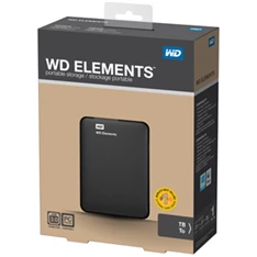 Western Digital Elements Portable WDBUZG5000ABK 2,5" 500GB USB3.0 fekete külső winchester