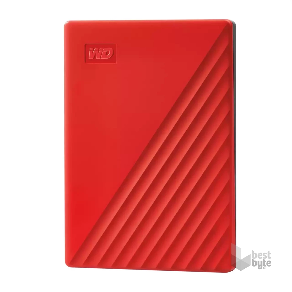 Western Digital My Passport WDBPKJ0040BRD 2,5" 4TB USB3.0 piros külső winchester