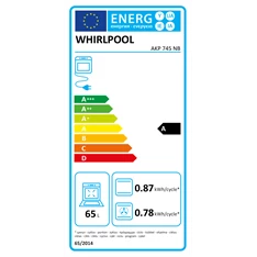 Whirlpool AKP 745 NB fekete beépíthető sütő