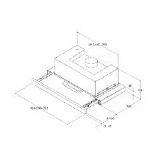 Whirlpool AKR 5390/1 IX beépíthető páraleszívó