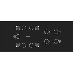 Whirlpool AKT 8130/LX beépíthető kerámia főzőlap