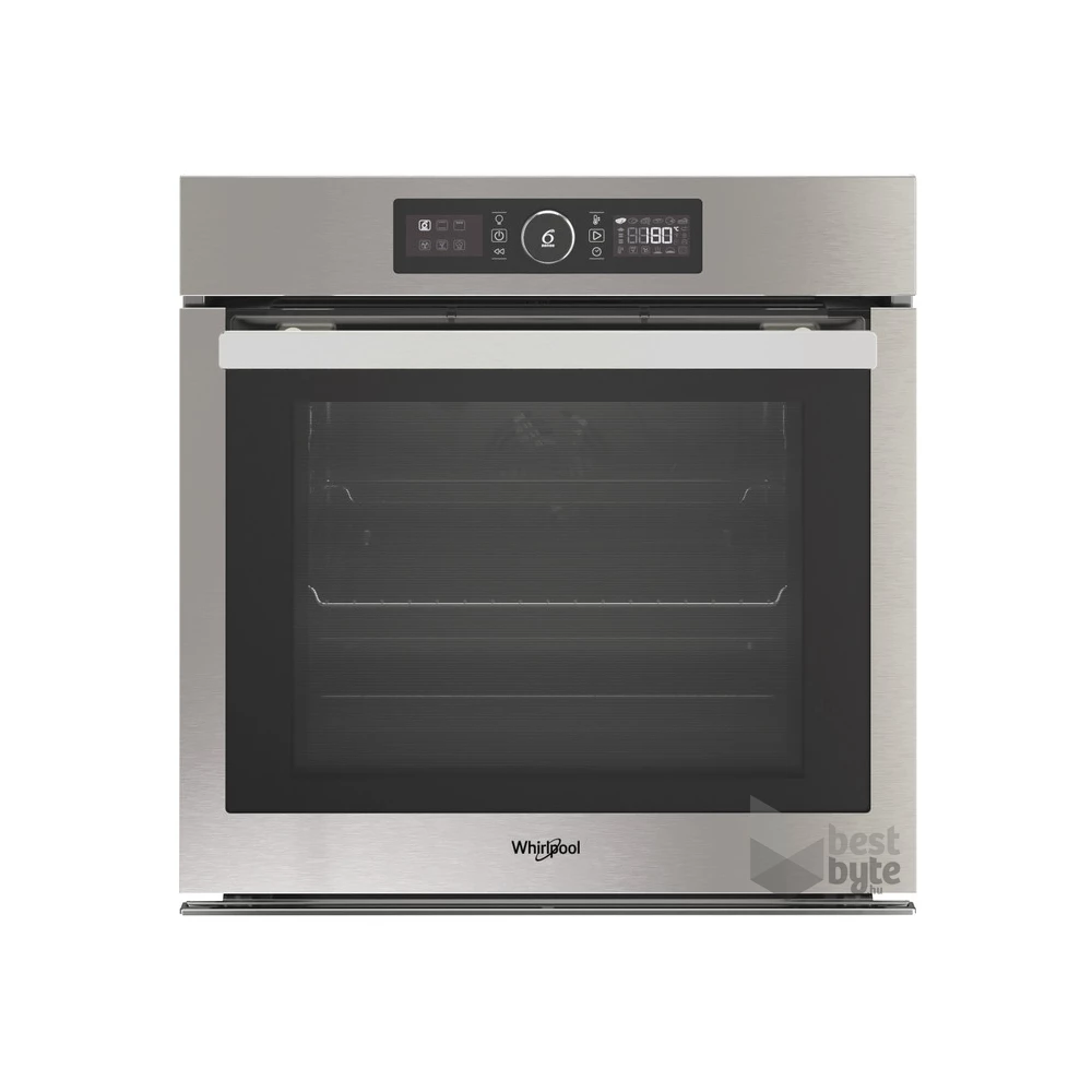 Whirlpool AKZ9 6270 IX inox, beépíthető, sütőtér: 73L, grill, légkeverés, sütő