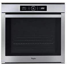 Whirlpool AKZM 8480 IX inox, beépíthető, sütőtér: 73L, grill, légkeverés, pirolitikus, sütő