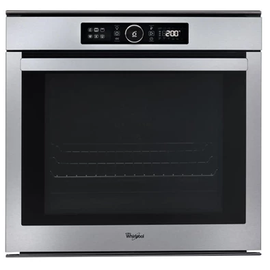 Whirlpool AKZM 8480 IX inox, beépíthető, sütőtér: 73L, grill, légkeverés, pirolitikus, sütő