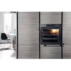 Whirlpool AKZM 8480 IX inox, beépíthető, sütőtér: 73L, grill, légkeverés, pirolitikus, sütő