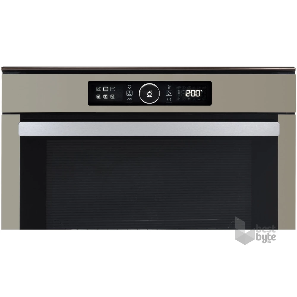 Whirlpool AKZM 8480 S ezüst, beépíthető, sütőtér: 73L, grill, légkeverés,  pirolitikus, sütő