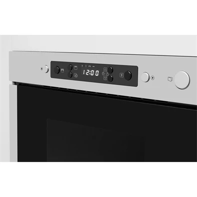 Whirlpool AMW 423 IX 1300W 22L inox beépíthető mikrohullámú sütő