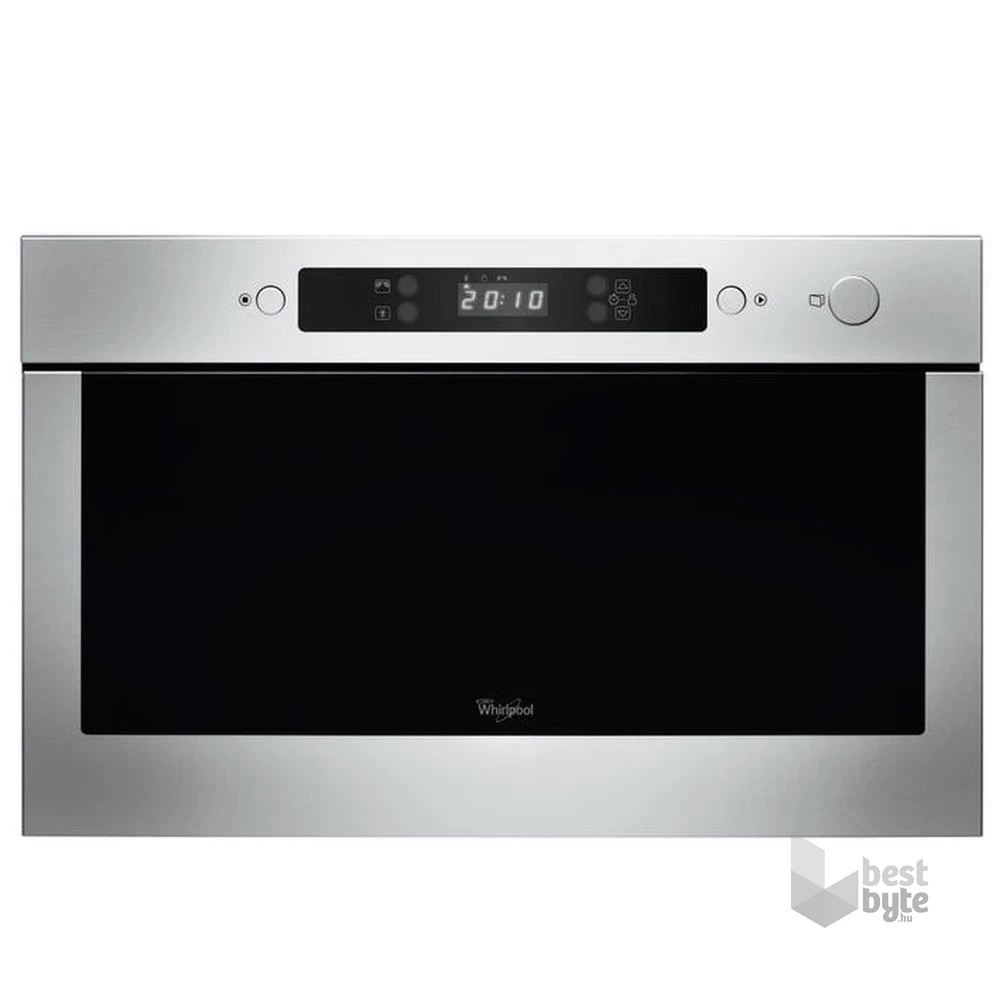 Whirlpool AMW 423 IX 1300W 22L inox beépíthető mikrohullámú sütő