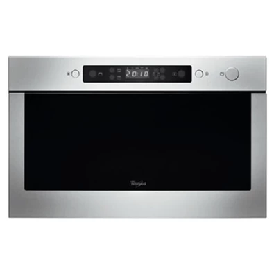 Whirlpool AMW 439/IX 750W 22L inox beépíthető mikrohullámú sütő