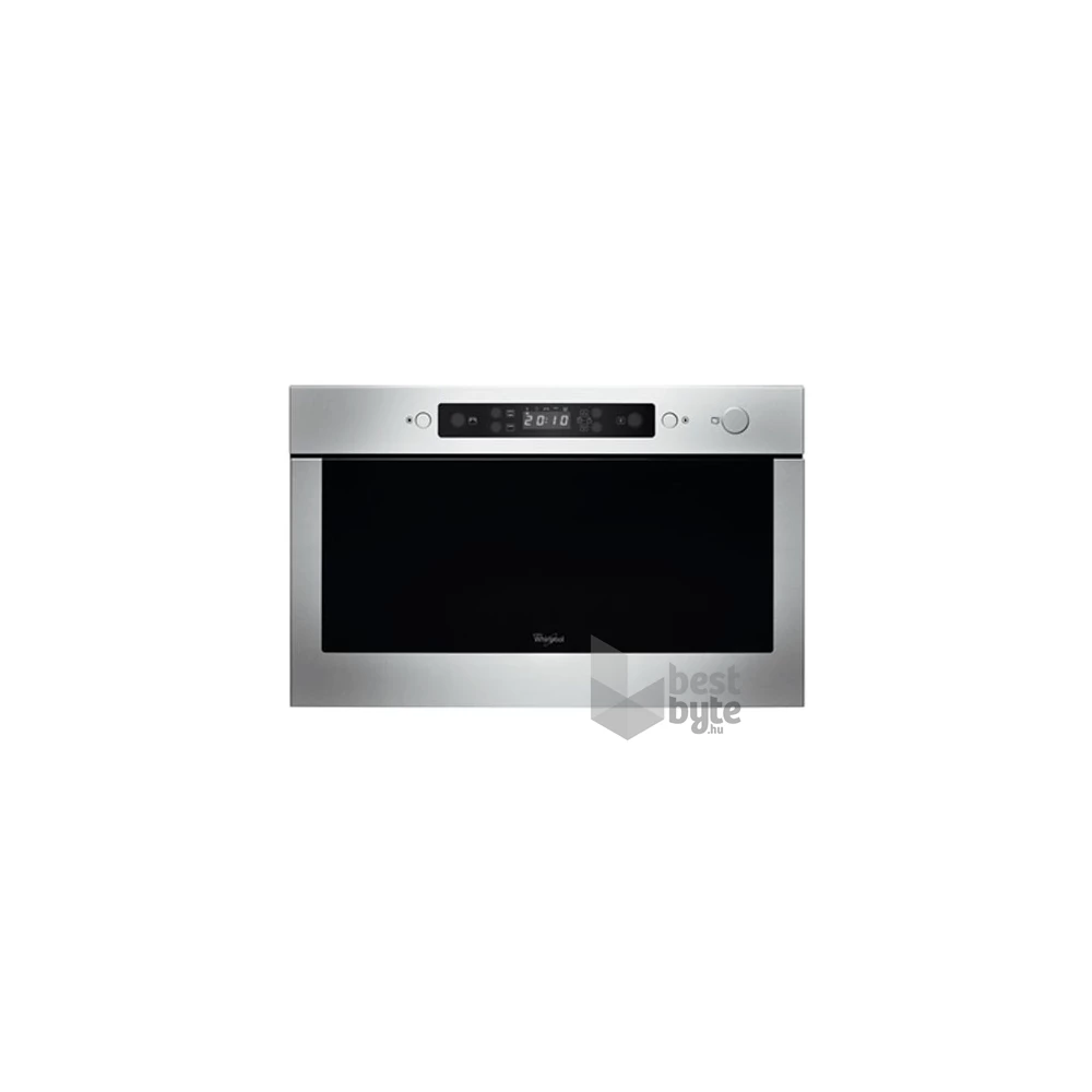 Whirlpool AMW 439/IX 750W 22L inox beépíthető mikrohullámú sütő